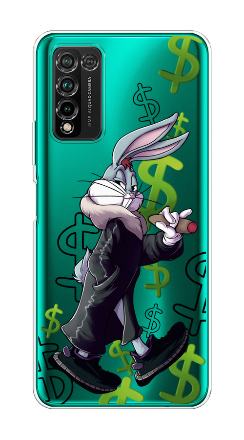 

Чехол на Honor 10X Lite "Rich Bugs Bunny", Зеленый;черный;голубой, 6104650-6