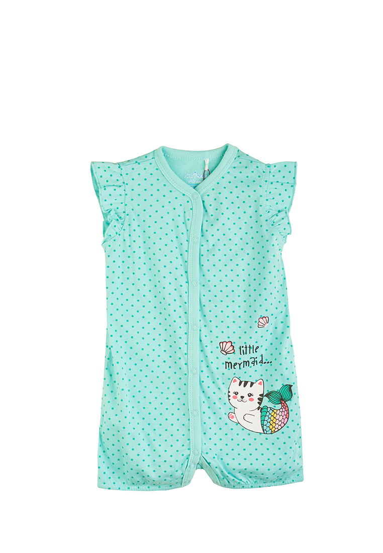 

Песочник детский Kari baby SS21B105A1204 бирюзовый р.80, SS21B105A1204