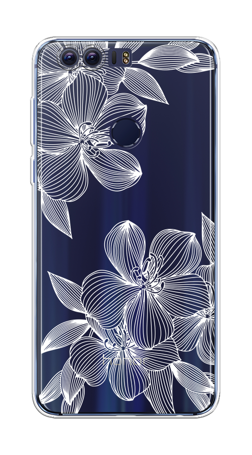 

Чехол на Honor 8 "Крокус", Белый;прозрачный, 60950-1