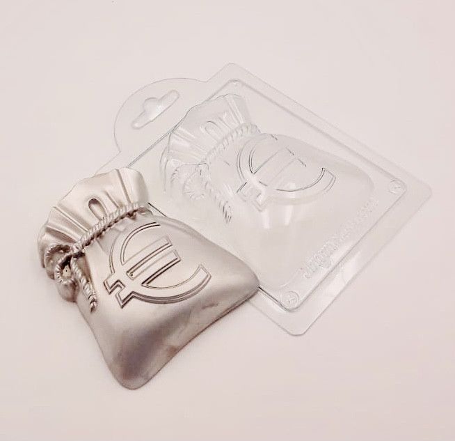 

Форма для шоколада пластиковая AnyMolds мешок евро, Прозрачный
