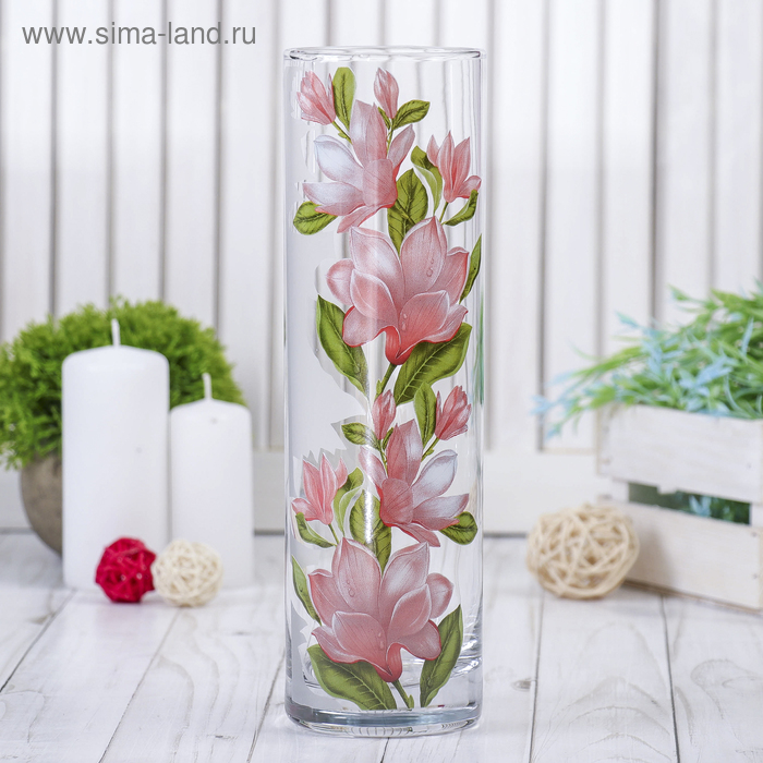 

Ваза FLORA Магнолия 7,5х26,5см