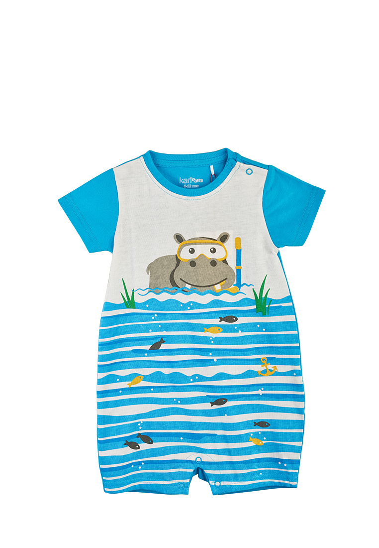 

Песочник детский Kari baby SS20B19401415 синий р.62, SS20B19401415