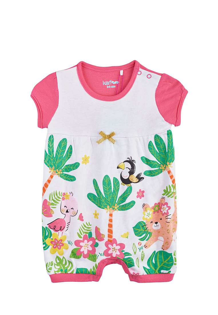 

Песочник детский Kari baby SS20B10600804 белый/розовый р.80, SS20B10600804