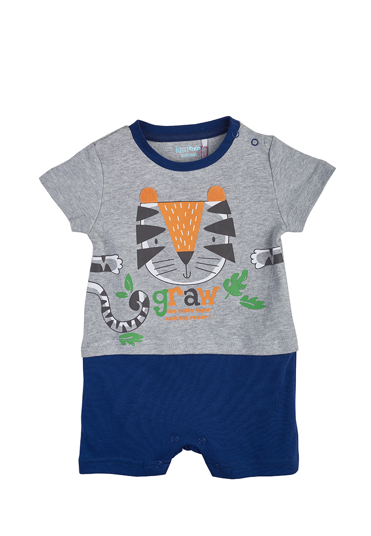 

Песочник детский Kari baby SS20B09200812 серый/синий р.68, SS20B09200812