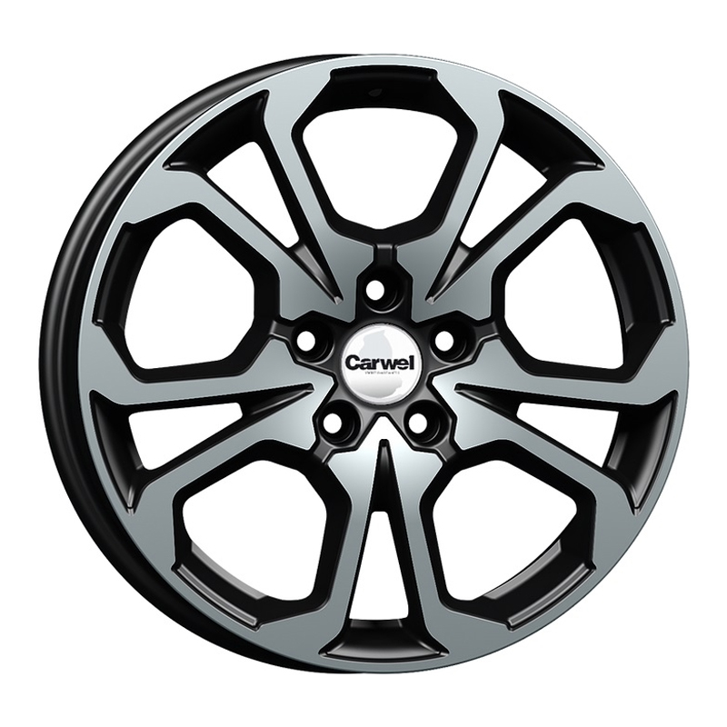 

Колесный диск R17 5x114,3 6,5j Et46 D67,1 Carwel Ванда 242 Sb CARWEL 27467 Sb