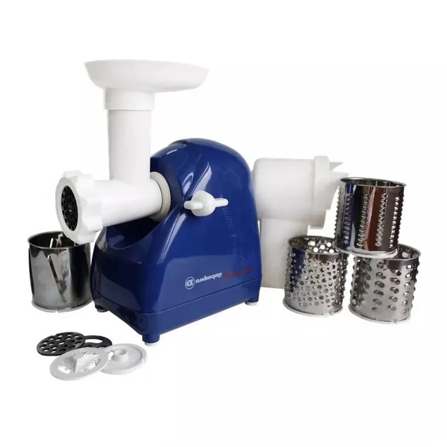 

Электромясорубка Помощница КЭМ-П2У Белвар 302-07 1500 Вт синий, КЭМ-П2У Белвар 302-07