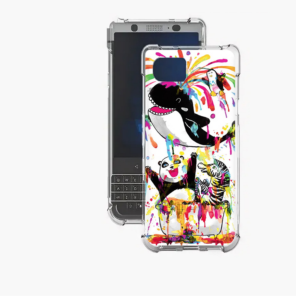 

Чехол MyPads Tocco для BlackBerry Motion Хиппи кит, Прозрачный, Tocco