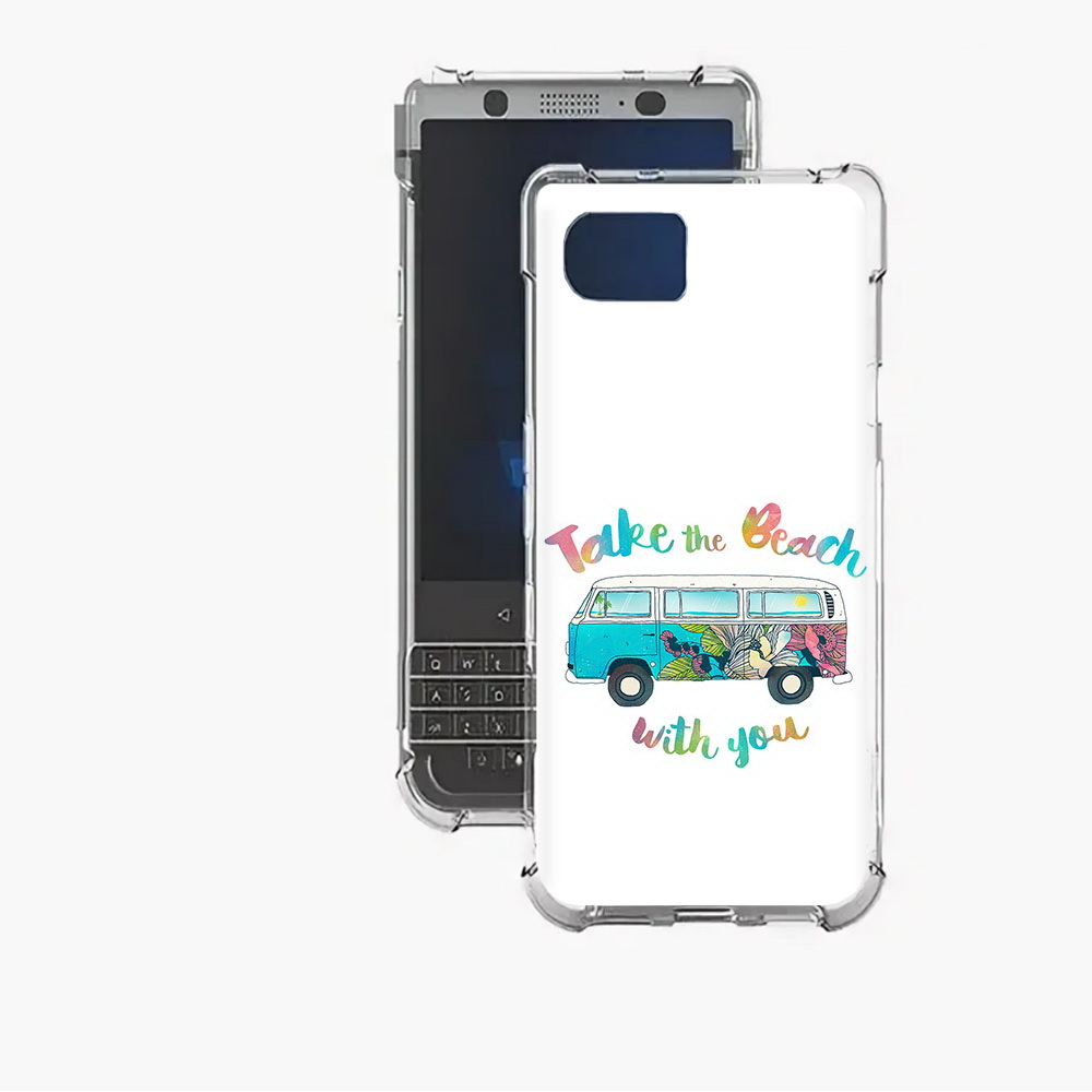 

Чехол MyPads Tocco для BlackBerry Motion Хиппи автобус, Прозрачный, Tocco