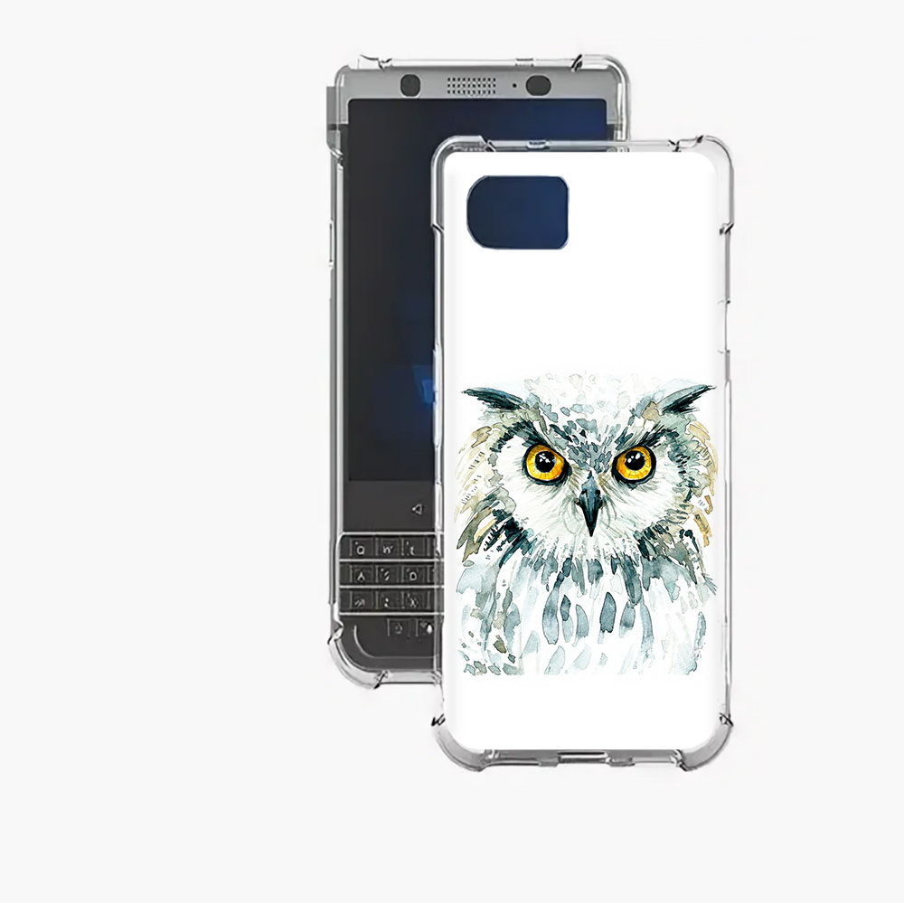 

Чехол MyPads Tocco для BlackBerry Motion Серьезная сова, Прозрачный, Tocco