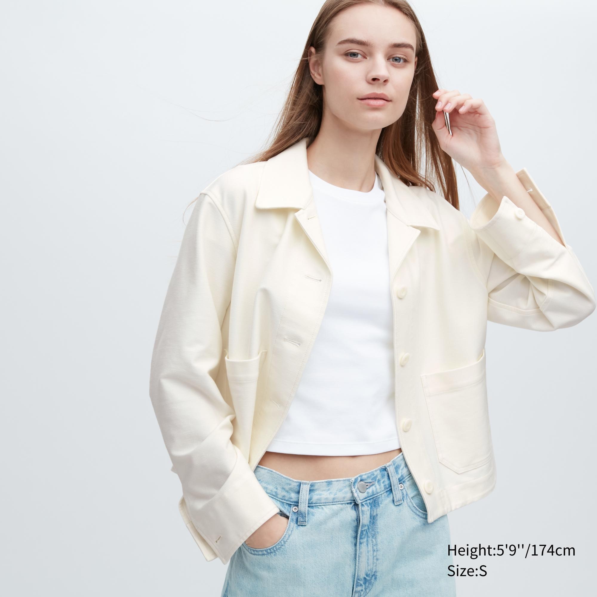 

Жакет женский UNIQLO 456089COL01 белый 2XL (доставка из-за рубежа), 456089COL01