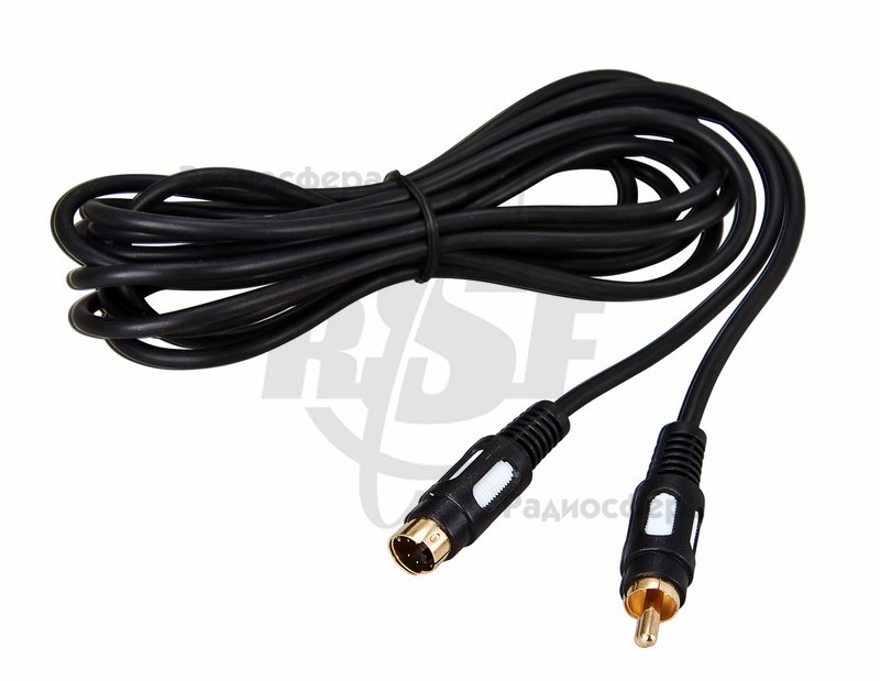 

Шнур RCA-SVHS 1.5м REXANT Gold