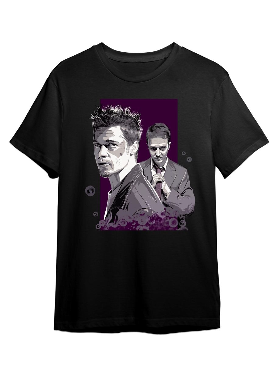 

Футболка унисекс СувенирShop Бойцовский клуб/Тайлер/Брэд Питт 18 черная XL, Черный, "Бойцовский клуб/Тайлер/Брэд Питт" 18