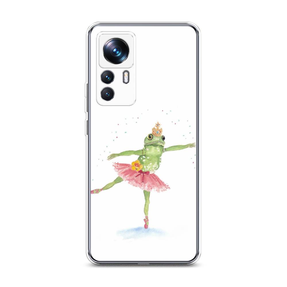 

Чехол на Xiaomi 12T Pro "Лягушка-балерина", Зеленый, 315750-4