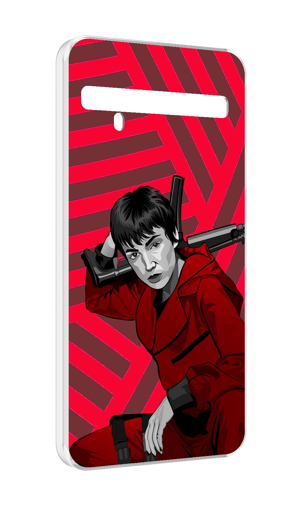 

Чехол MyPads Токио-бумажный-дом для TCL 10 Pro / TCL 10 + Plus, Прозрачный, Tocco