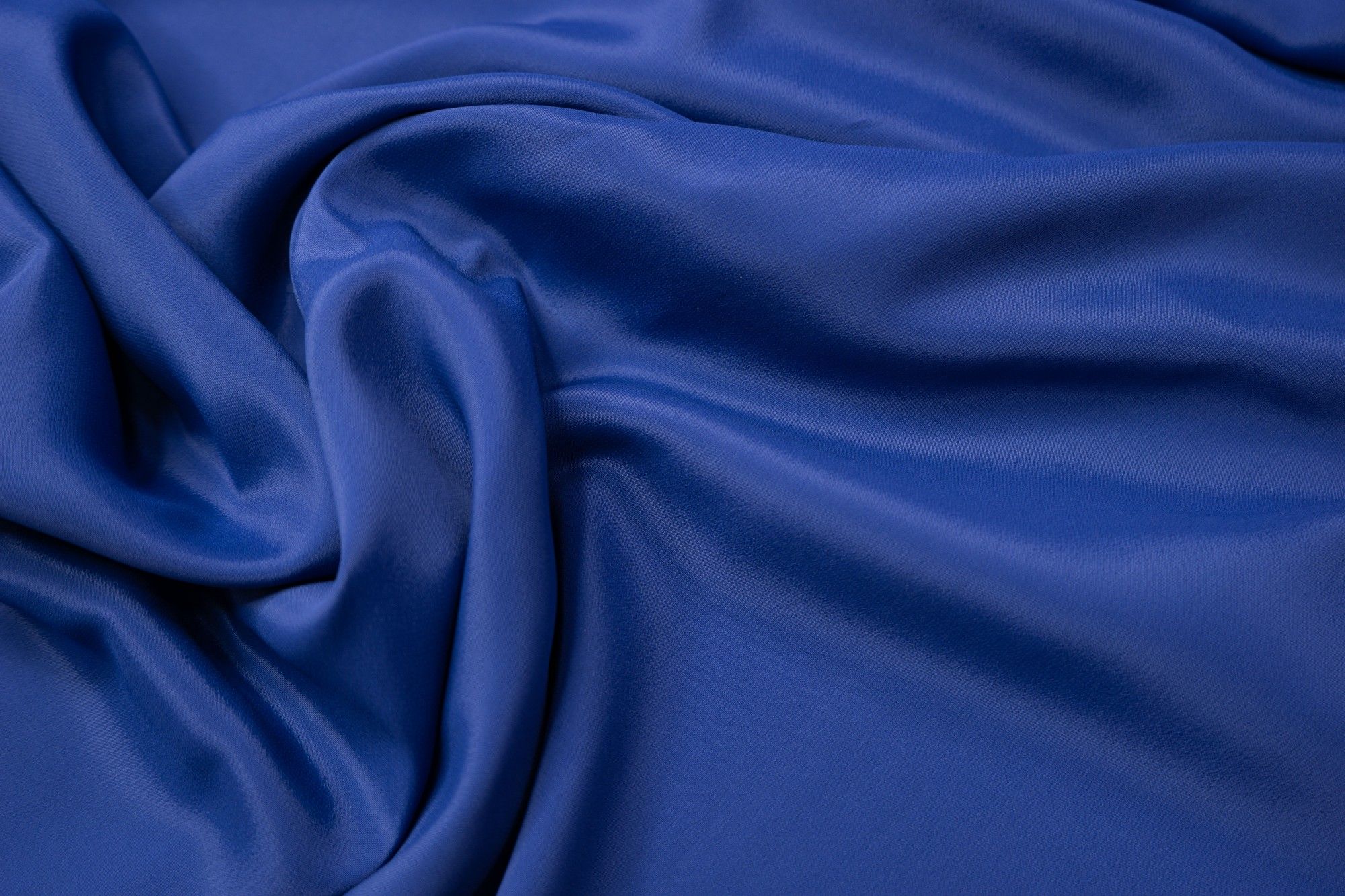 

Ткань UNOFABRIC J22115-O1 шелк крепдешин синий с ацетатом 100x140 см
