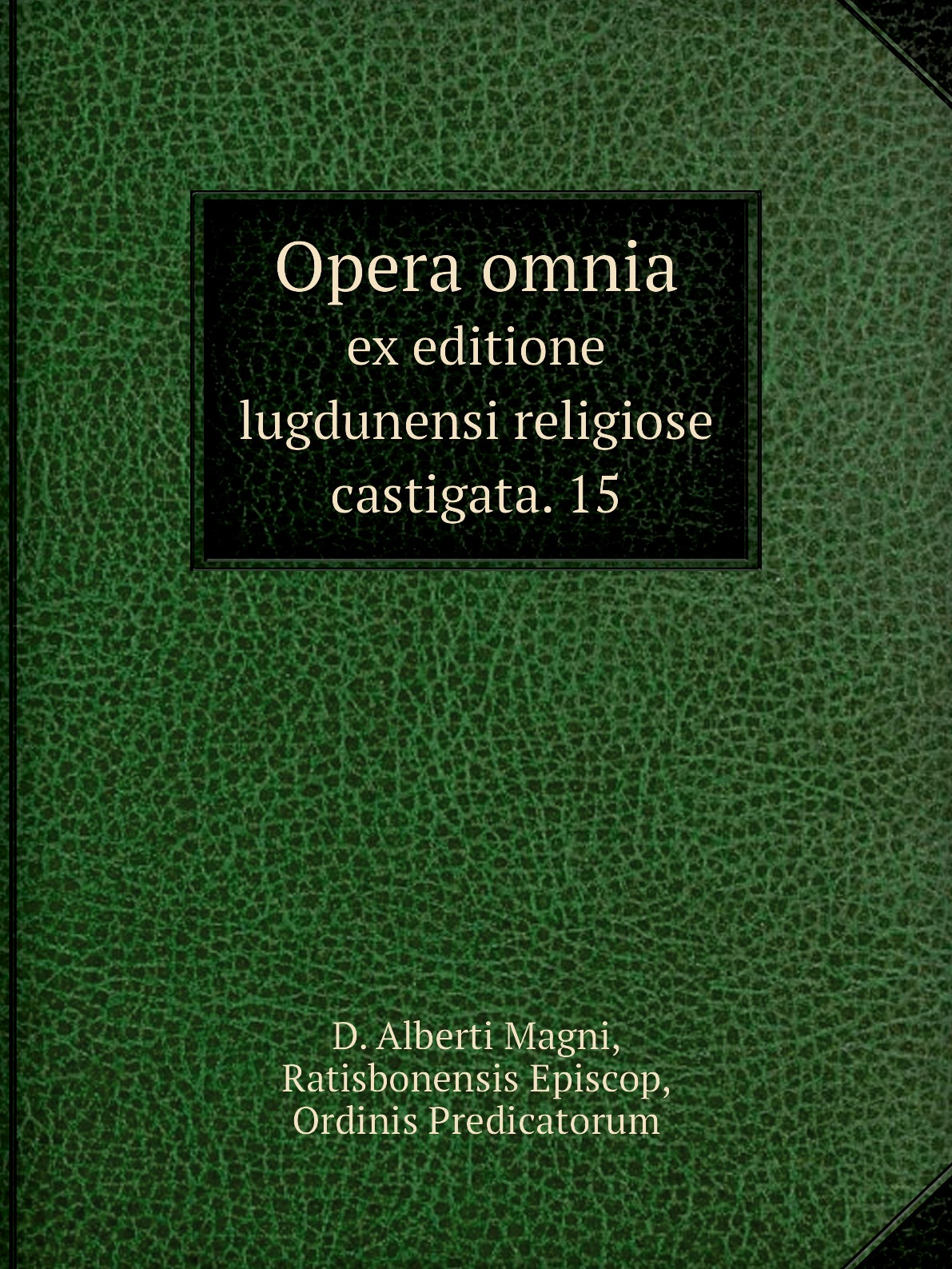 

Opera omnia