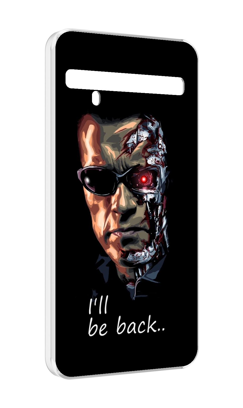 

Чехол MyPads Терминатор для TCL 10 Pro / TCL 10 + Plus, Прозрачный, Tocco