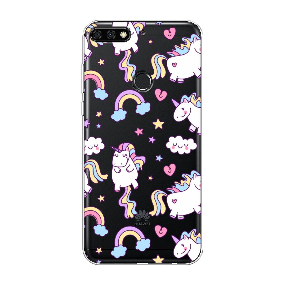 

Чехол Awog "Sweet unicorns dreams" для Huawei Y7 Prime 2018