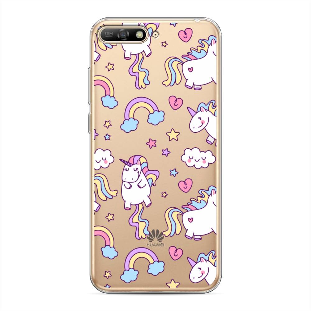 

Чехол Awog "Sweet unicorns dreams" для Huawei Y6 2018