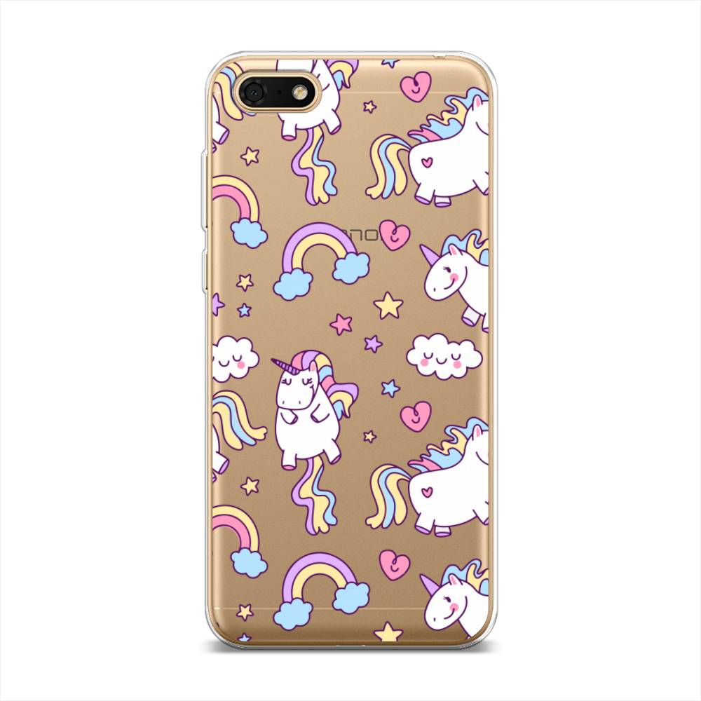

Чехол Awog "Sweet unicorns dreams" для Huawei Y5 Prime 2018