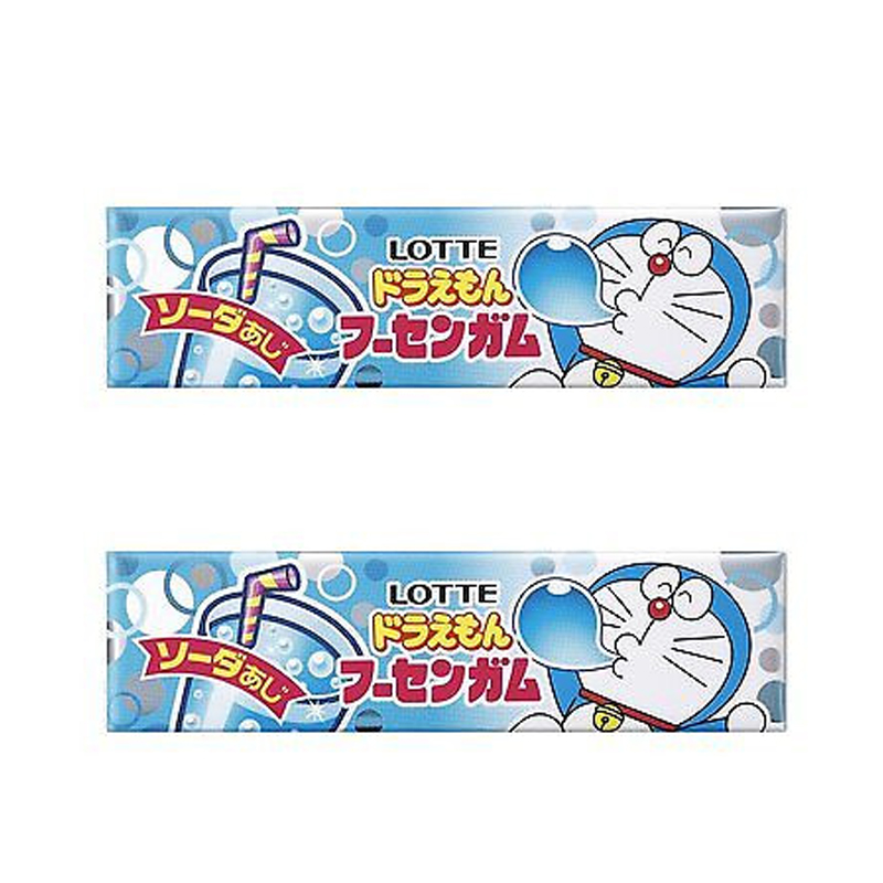 фото Японская жевательная резинка doraemon надувная lotte (2 шт. по 13,8 г)