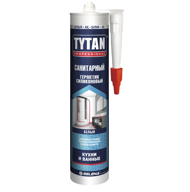 

Герметик силиконовый санитарный картридж Tytan Professional, Professional