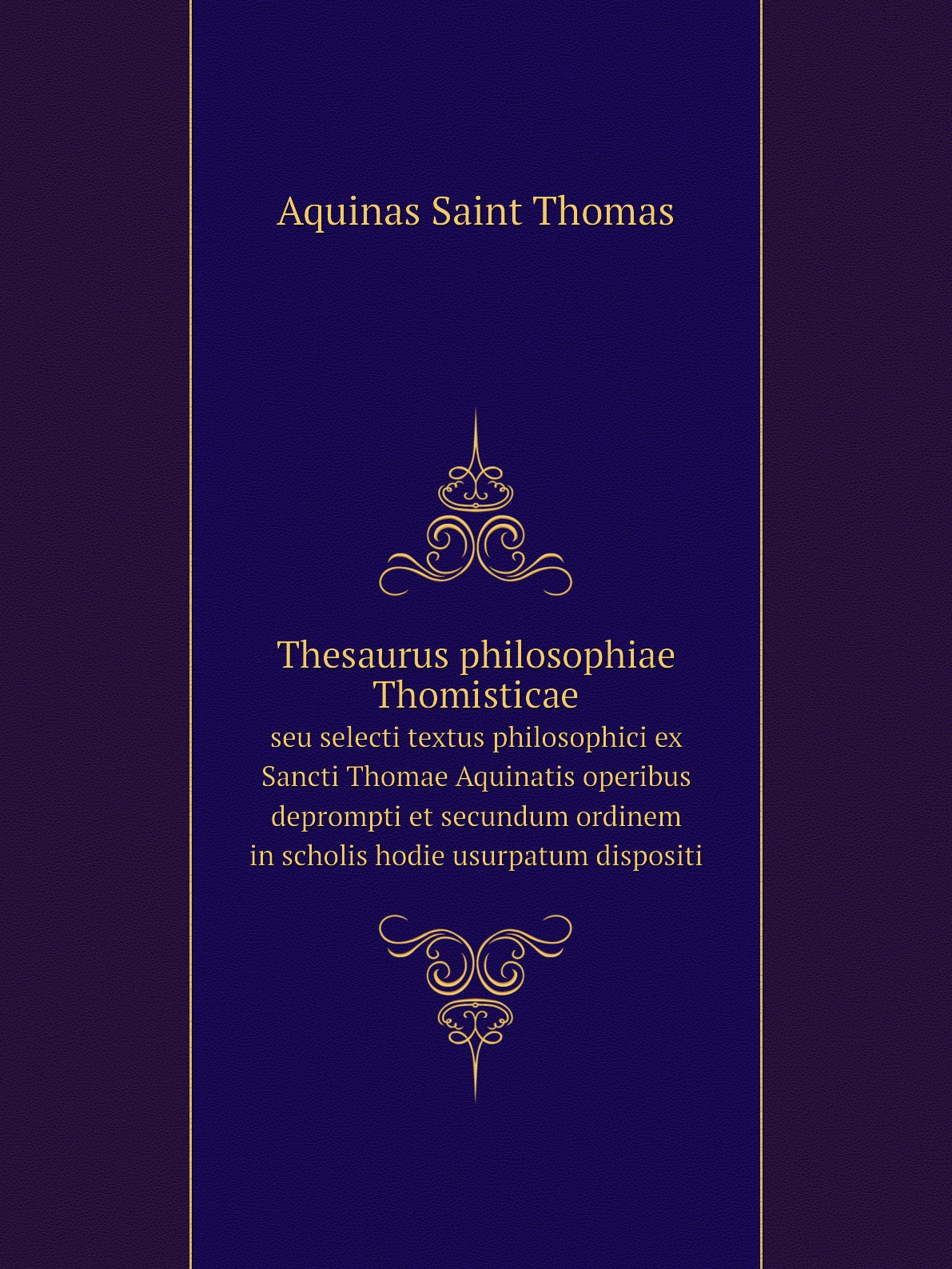 

Thesaurus philosophiae Thomisticae