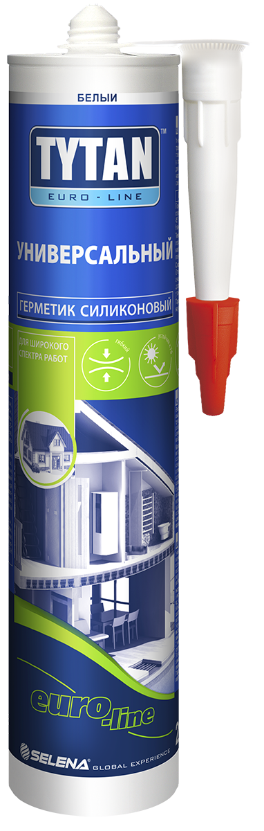 

Герметик силиконовый универсальный Tytan Euro-Line, Euro-Line