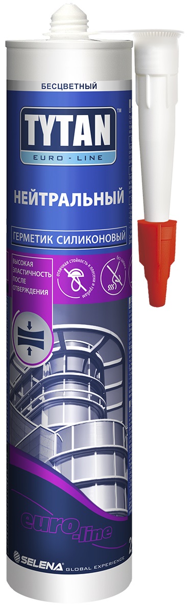 

Герметик силиконовый нейтральный Tytan Euro-Line, Euro-Line