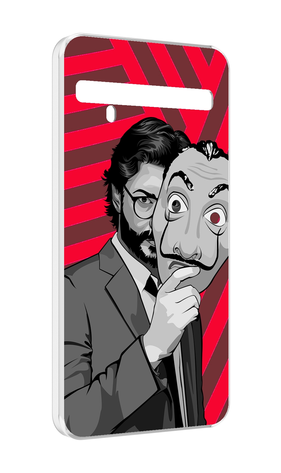

Чехол MyPads Профессор-бумажый-дом для TCL 10 Pro / TCL 10 + Plus, Прозрачный, Tocco