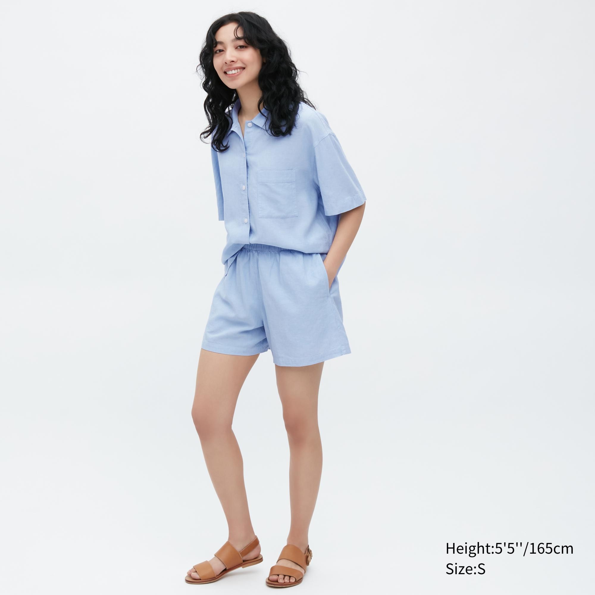 Пижама женская UNIQLO 460562COL61 синяя 2XS (доставка из-за рубежа)