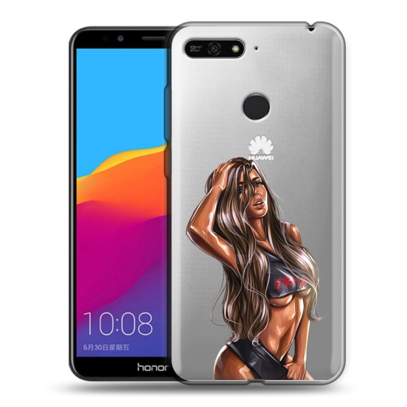 

Прозрачный чехол для Huawei Y6 Prime 2018, 58975