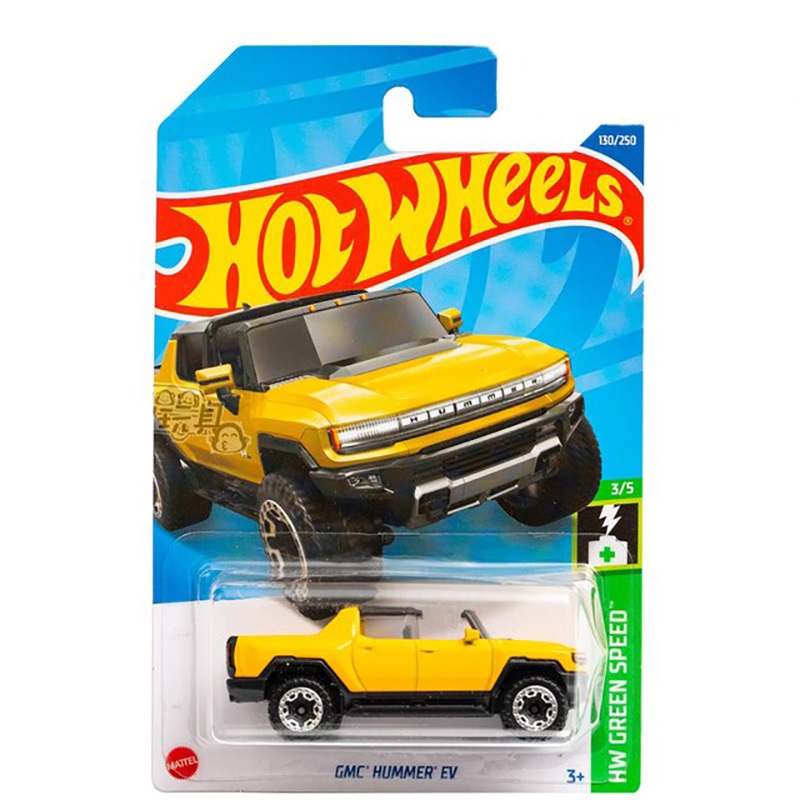 

Базовая машинка Hot Wheels GMC HUMMER EV, желтая, 5785/HCT03