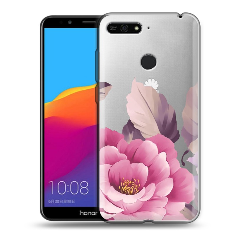 фото Прозрачный чехол для huawei y6 prime 2018 100gadgets