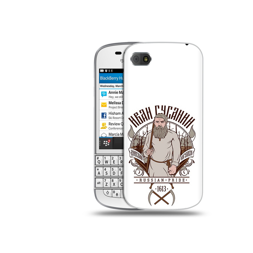 

Чехол MyPads Tocco для BlackBerry Q10 Иван Сусанин, Прозрачный, Tocco