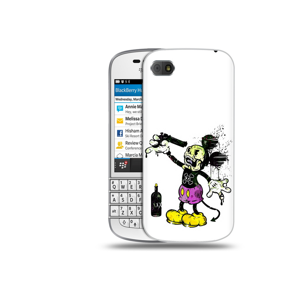 

Чехол MyPads Tocco для BlackBerry Q10 Драг Микки, Прозрачный, Tocco