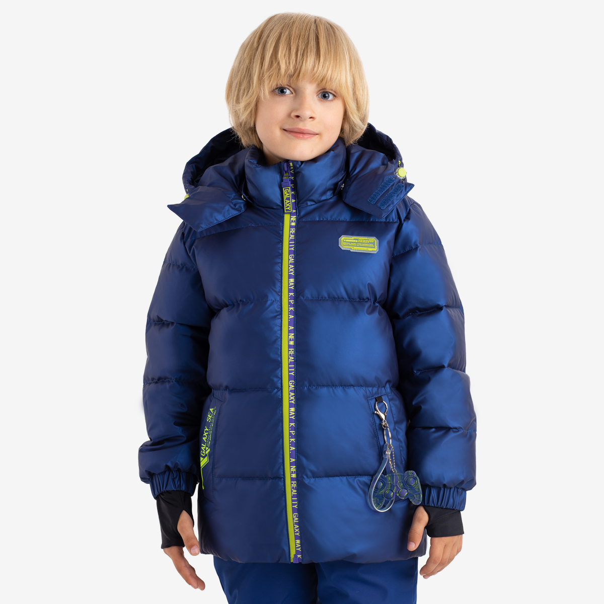 Куртка детская Kapika KKBCK08, синий, 98