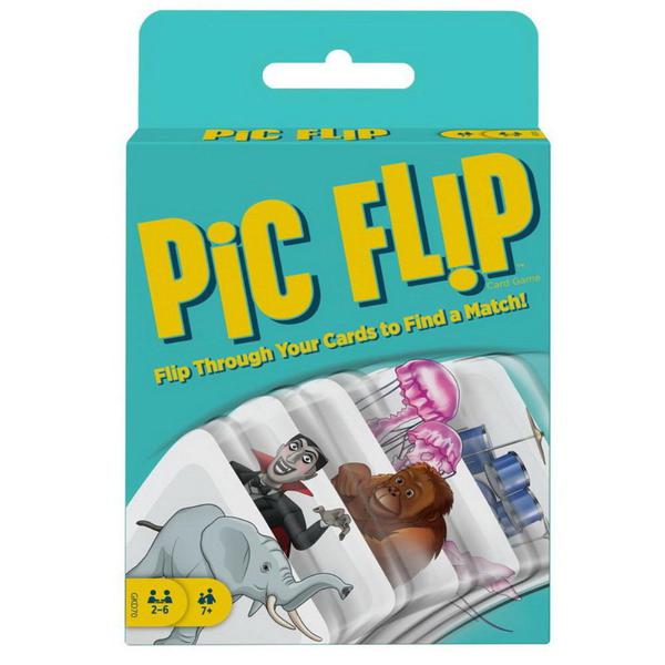 Настольная игра Mattel Pic Flip карточная mattel games frm36 уно карточная игра dos