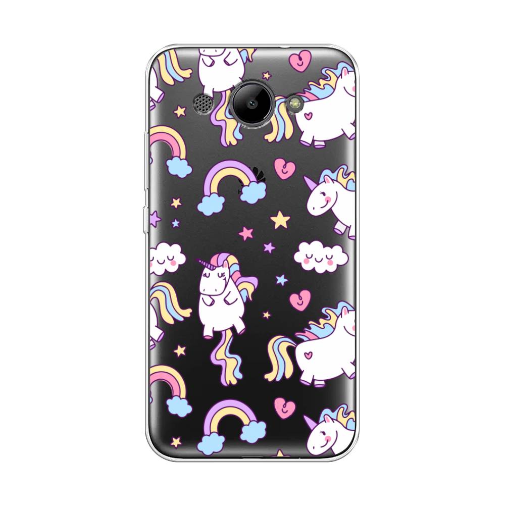

Чехол Awog "Sweet unicorns dreams" для Huawei Y3 2018
