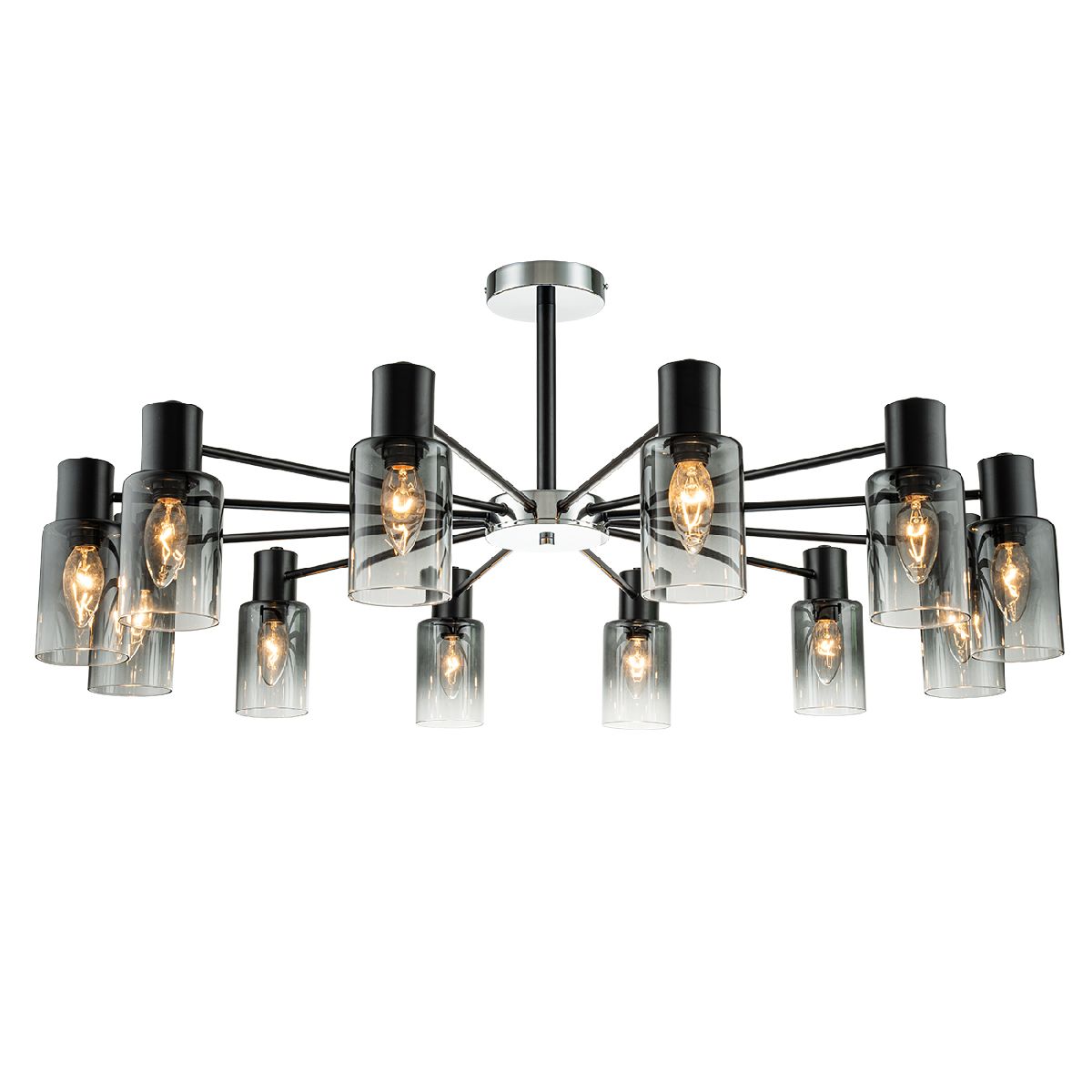 

Люстра на штанге Escada Diversity 2120/12P Black, Diversity