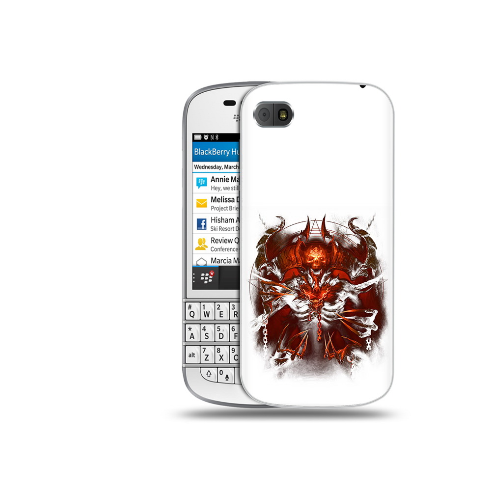 

Чехол MyPads Tocco для BlackBerry Q10 яркий демон, Прозрачный, Tocco