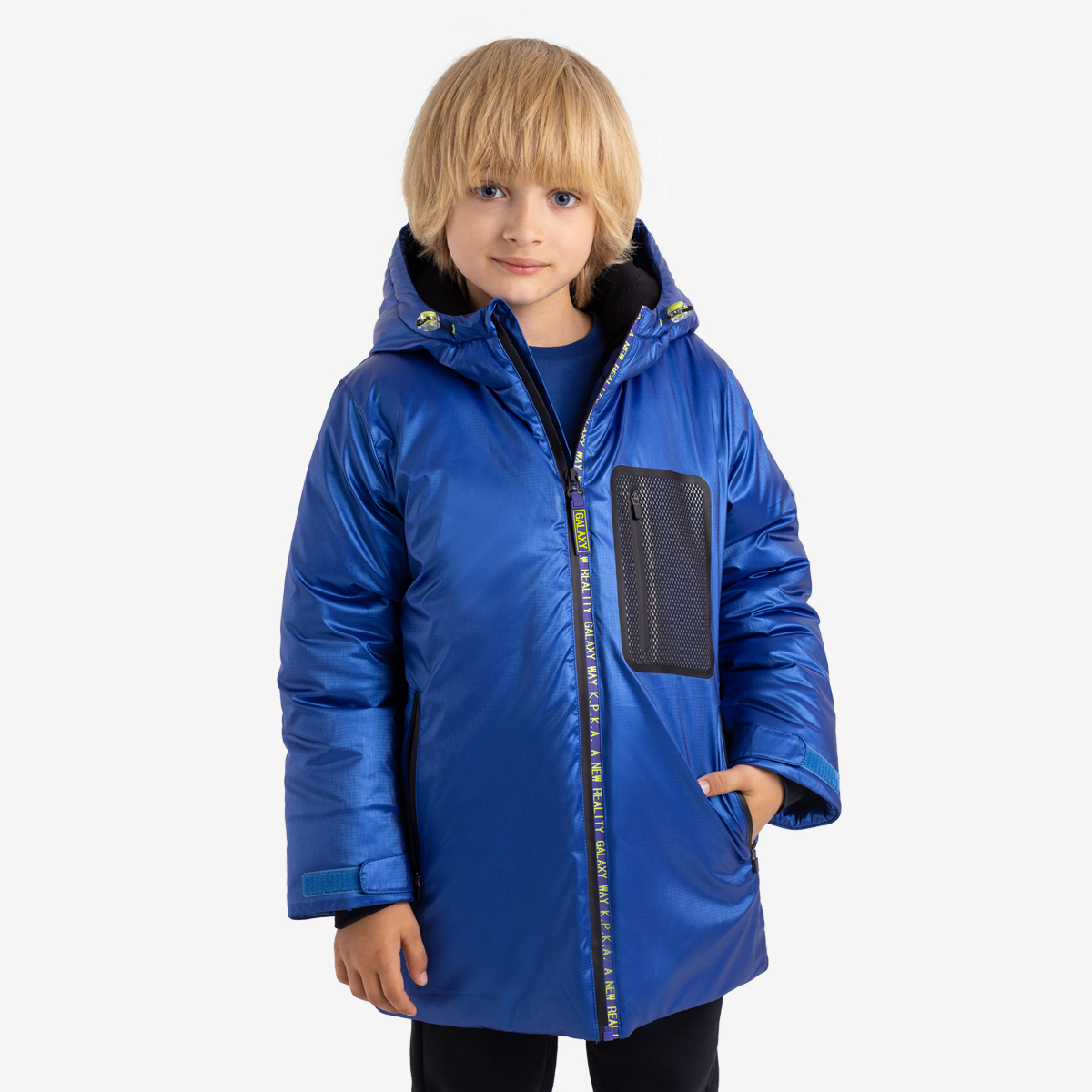 Куртка детская Kapika KKBCK06, синий, 122