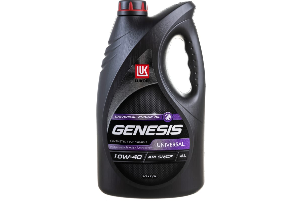 

Масло Лукойл GENESIS UNIVERSAL 10W40, 4 л 3148646