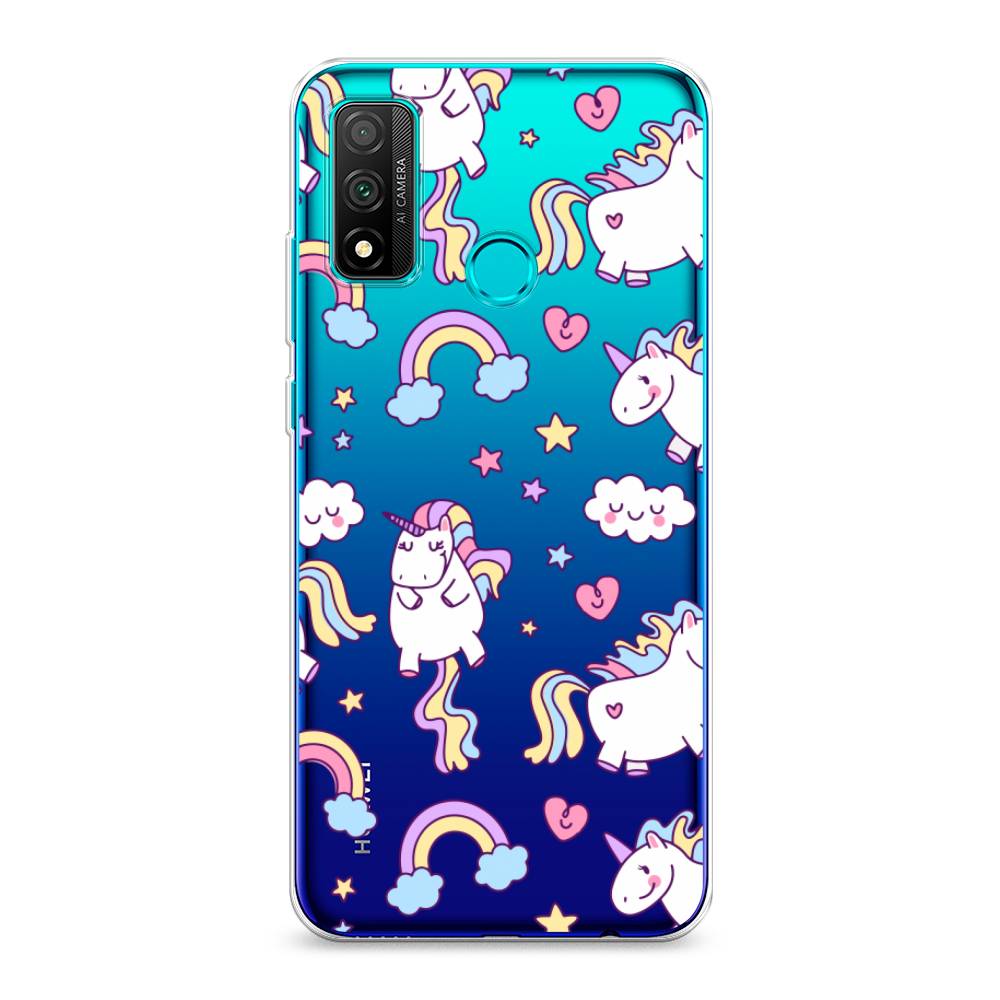 фото Чехол awog "sweet unicorns dreams" для huawei p smart 2020