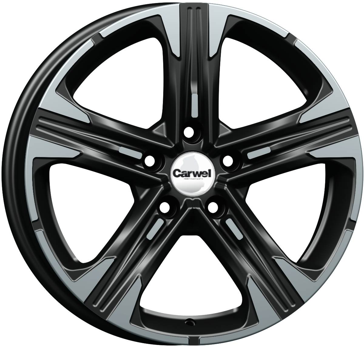 

Колесный диск R17 5x112 7j Et40 D57,1 Carwel Алтор 240 Ab CARWEL 27388 Ab, Черный;серебристый