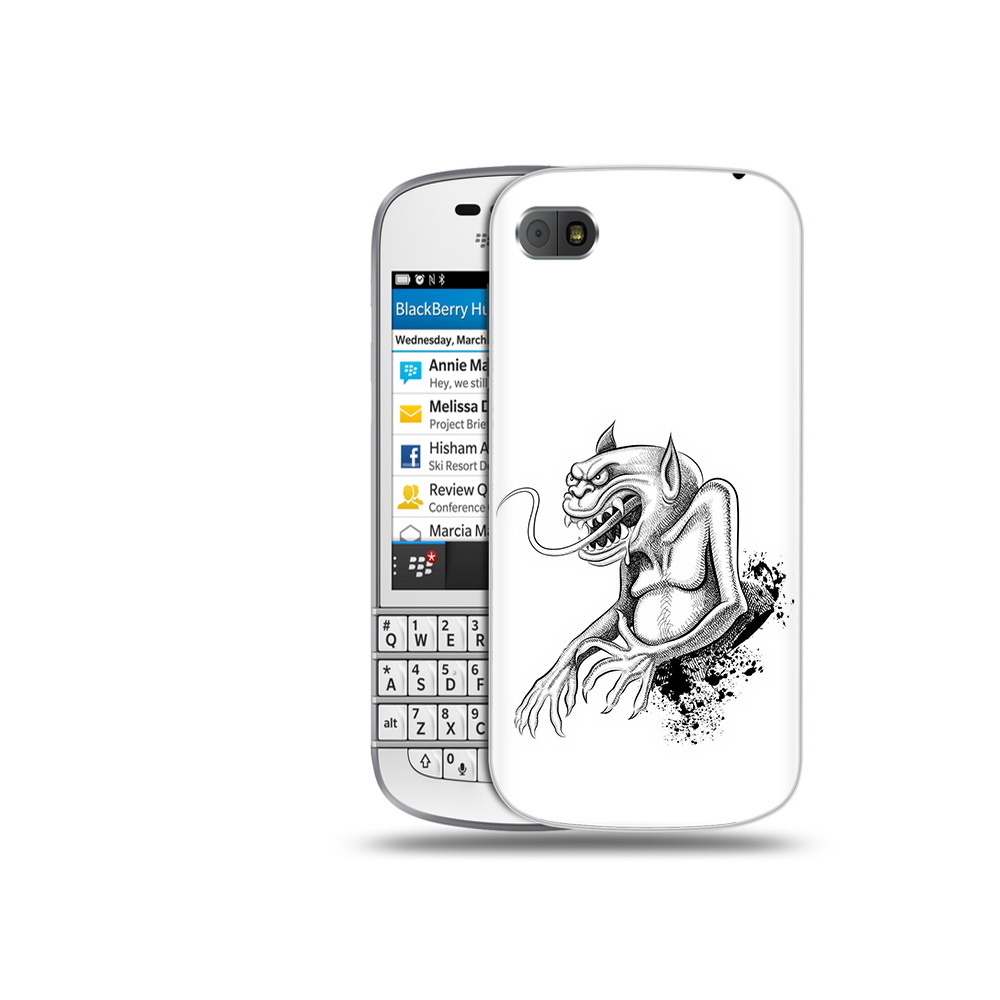 

Чехол MyPads Tocco для BlackBerry Q10 чорт, Прозрачный, Tocco