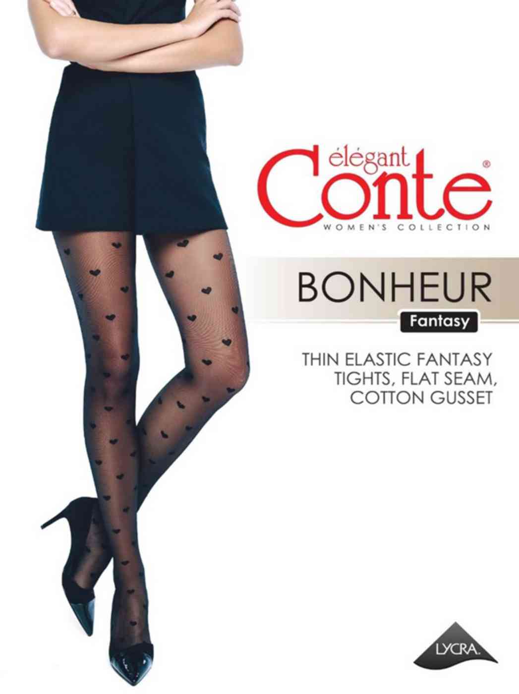 

Колготки женские Conte черные, Черный