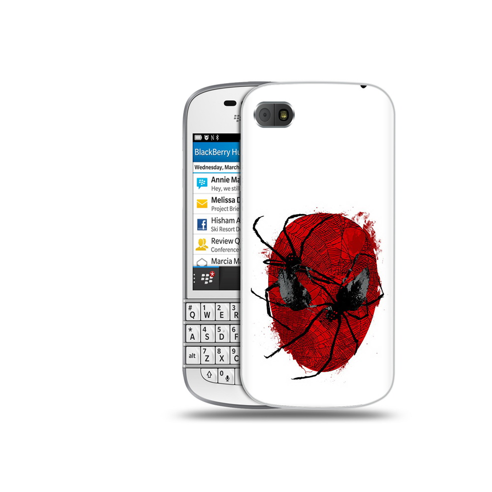 

Чехол MyPads Tocco для BlackBerry Q10 человек паук, Прозрачный, Tocco