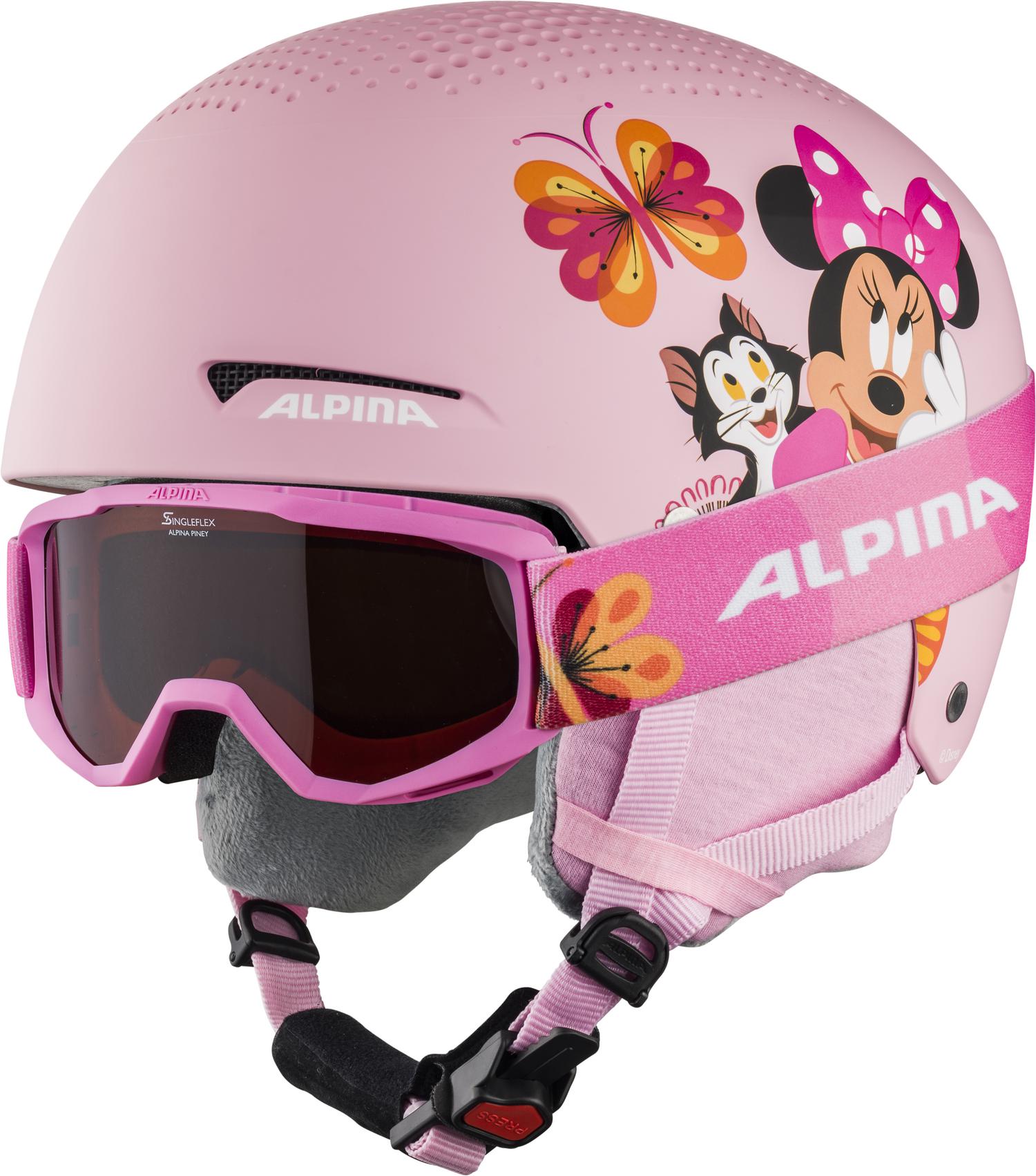 фото Горнолыжный шлем alpina zupo disney set 2021, minnie mouse, xs