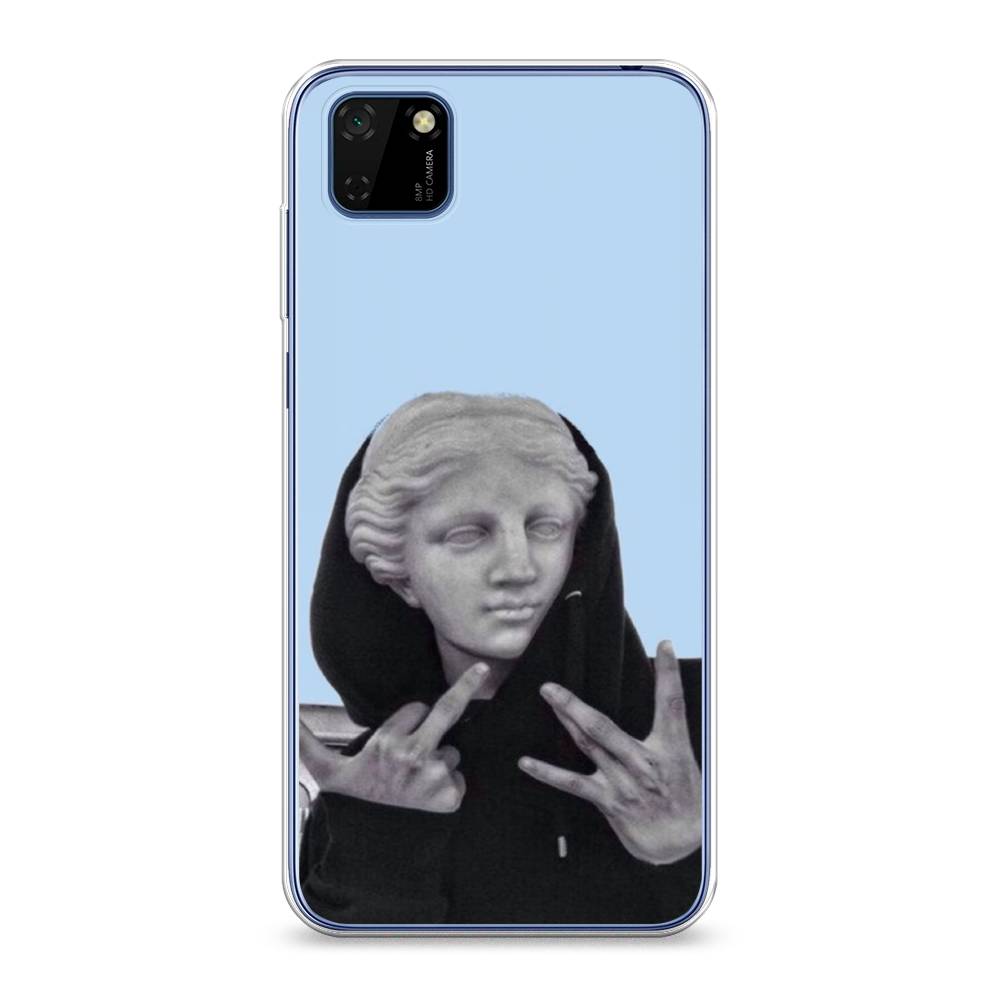 

Чехол Awog на Huawei Y5p "SWAG статуя", Голубой, 6103750-9